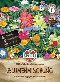 Blumenmischung SPERLI's Balkon Blütenzauber, Duftend Und üppig Blühend, Saatgut Von Sperli