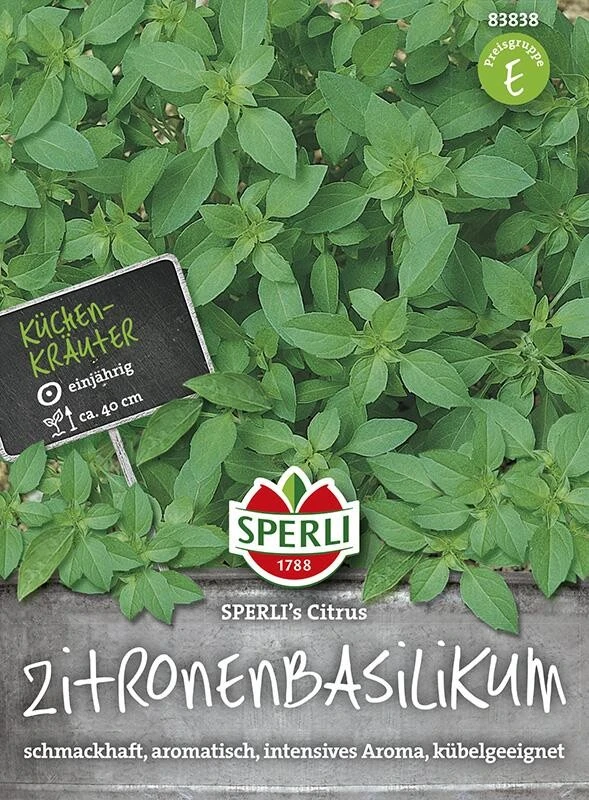 Basilikum Zitronen, SPERLING´s Citrus – Bild 2