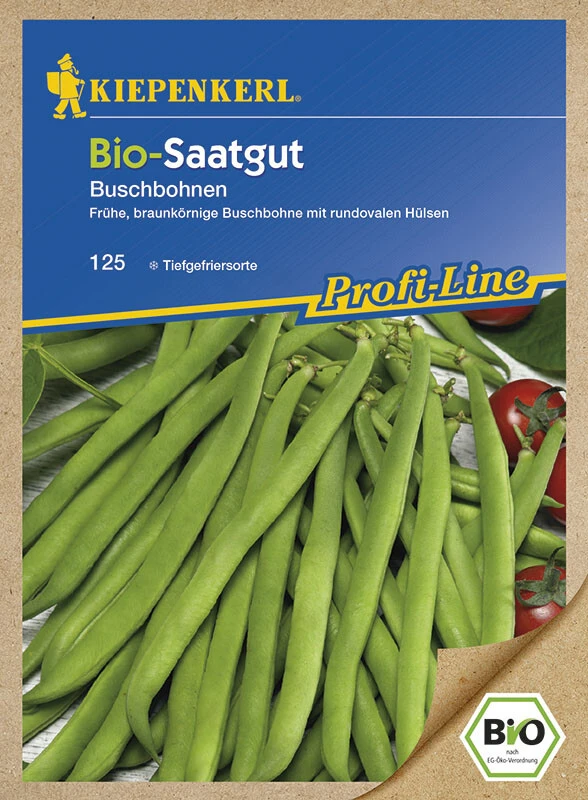 BIO Buschbohnen Bio-Buschbohne Grün (Maxi) Bio-Saatgut