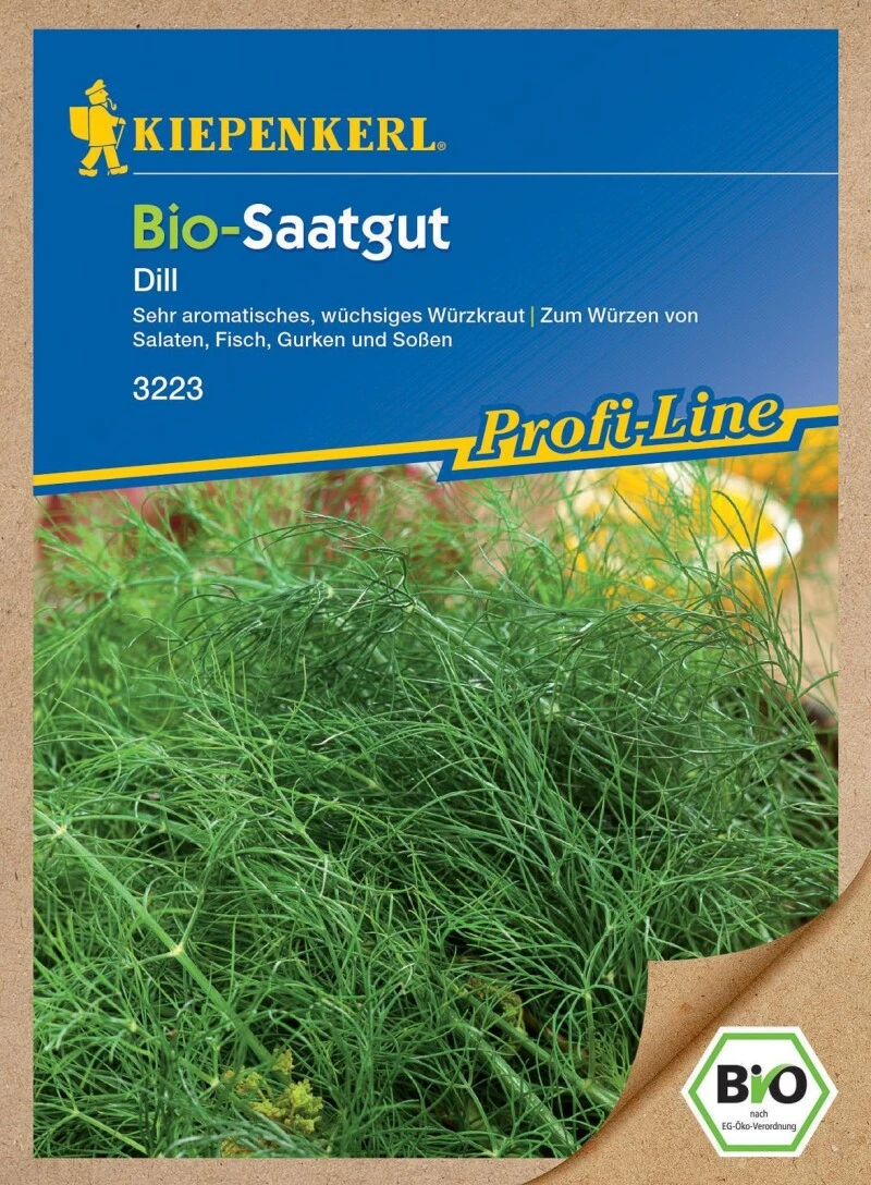 BIO Dill, Besonders Wüchsig Und Blattreich, Hoher Ertrag, Sehr Robust Im Wachstum – Bild 3