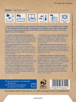 BIO Keimsprossen Radies 60g, Bio-Samen Zur Anzucht Von Keimsprossen