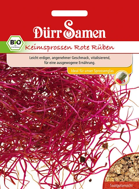 BIO Keimsprossen Rote Rüben 30g