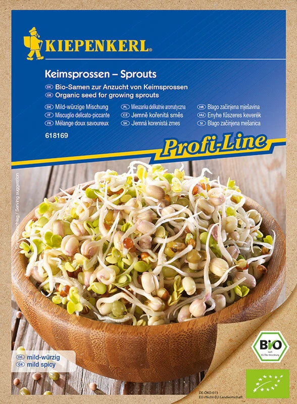 BIO Keimsprossen Unsere Mild-Würzige Mischung, 40g