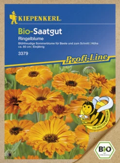 BIO Ringelblume | Bereicherung Für Jeden Naturgarten | Für Die Zubereitung Von Tees Und Salben