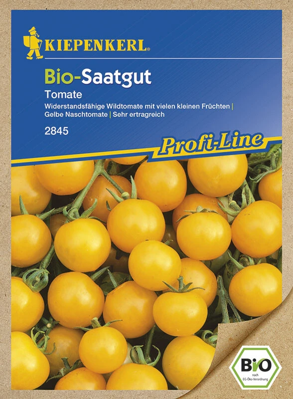 BIO Tomaten Wildtomate Golden Currant Resistent Bio-Saatgut – Bild 2