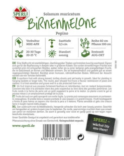 Birnenmelone Pepino