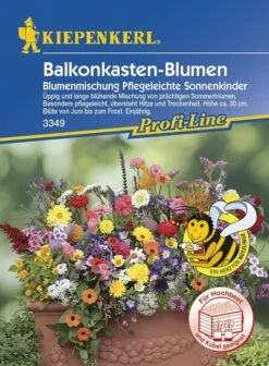 Blumenmischung Balkonkastenblumen Pflegeleichte Sonnenkinder Mischung
