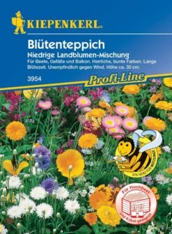 Blumenmischung Blütenteppich, Für Beete Gefäße Und Balkon, Lange Blütezeit, Nektarspender