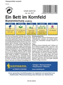 Blumenmischung Ein Bett Im Kornfeld