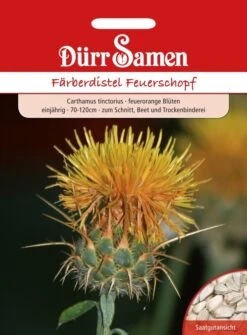 Färberdistel Feuerschopf Carthamus Tinctorius