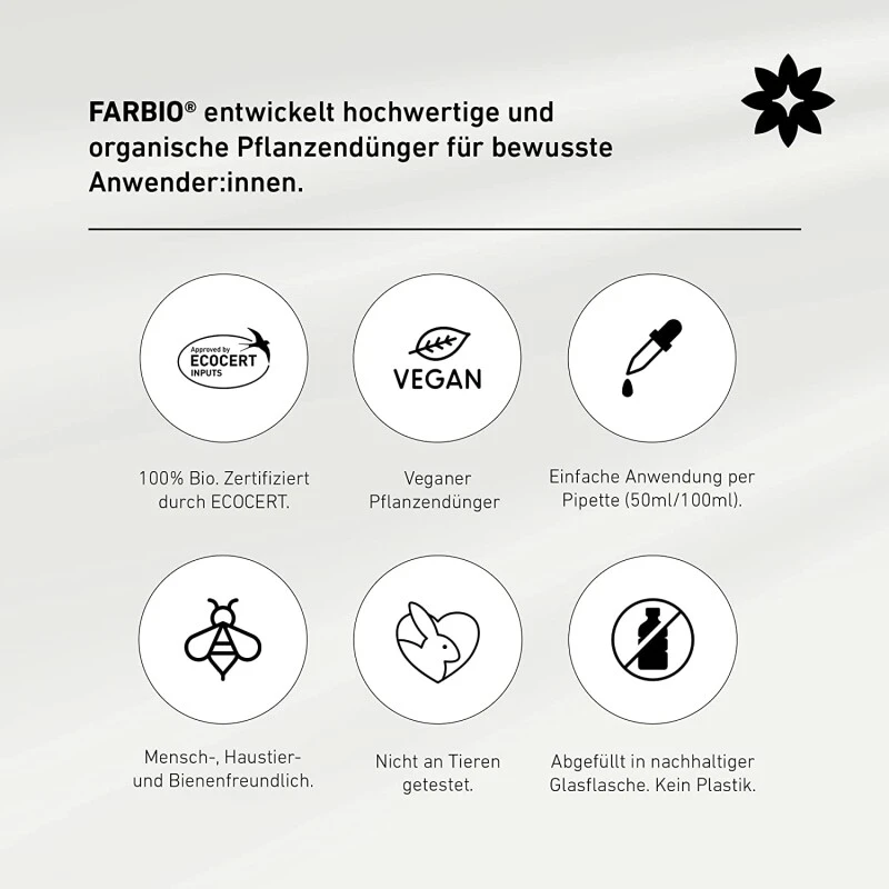 FARBIO® Bio-Dünger Für Gemüsepflanzen 100-500ml – Bild 5