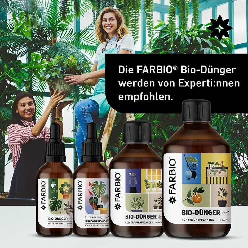 FARBIO® Bio-Dünger Für Gemüsepflanzen 100-500ml – Bild 2