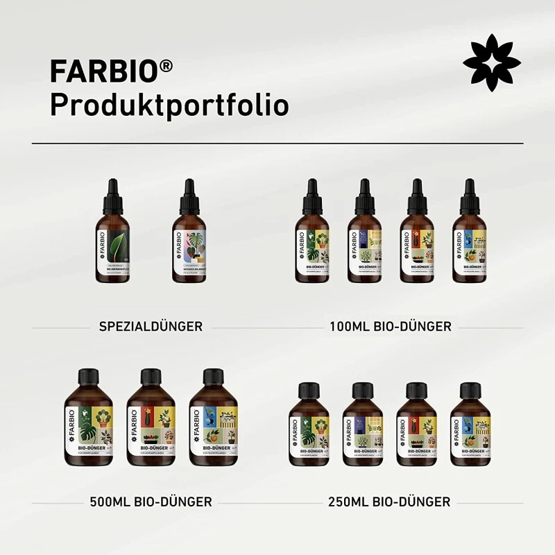 FARBIO® Bio-Dünger Für Gemüsepflanzen 100-500ml