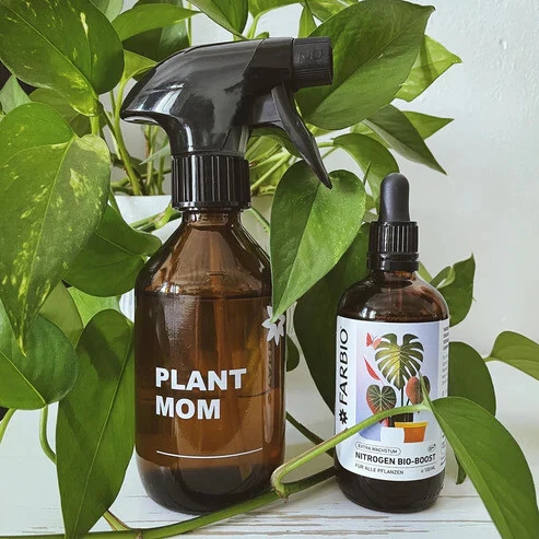 FARBIO® 250ml Sprühflasche Aus Glas – Plant Mom – Bild 2