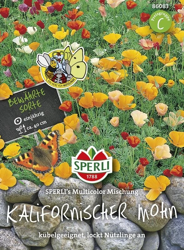 Goldmohn SPERLI's Multicolor Mischung – Bild 2