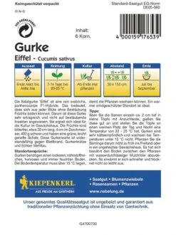 Gurke Salatgurke Eiffel F1 Tolerant