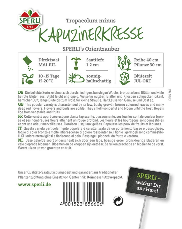 Kapuzinerkresse Orientzauber