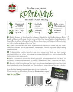 Kornblume SPERLING´s Black Beauty