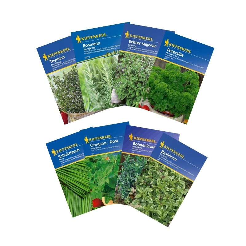 Kräuterspirale Anlegen, Verschiedene Saatgut Sparsets Mehrere Größen – Bild 5