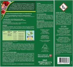 PROTECT GARDEN Lizetan Plus Combistäbchen 100 Stück, Schädlingsfrei Gegen Blattläuse Und Andere Saugende Schädlinge Und Premium-Dünger In Einem