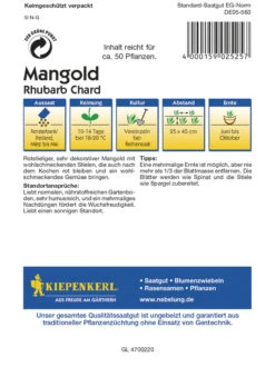 Mangold Rhubard Chard Rot