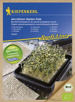 MicroGreen Garden Bio-Senf Nachfüllpads 3 Stück