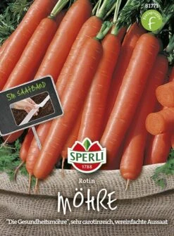 Möhre Rotin Saatband 5 Mtr