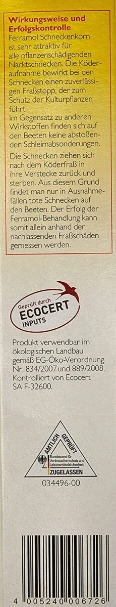 Neudorff Ferramol Schneckenkorn 1 Kg – Bild 4