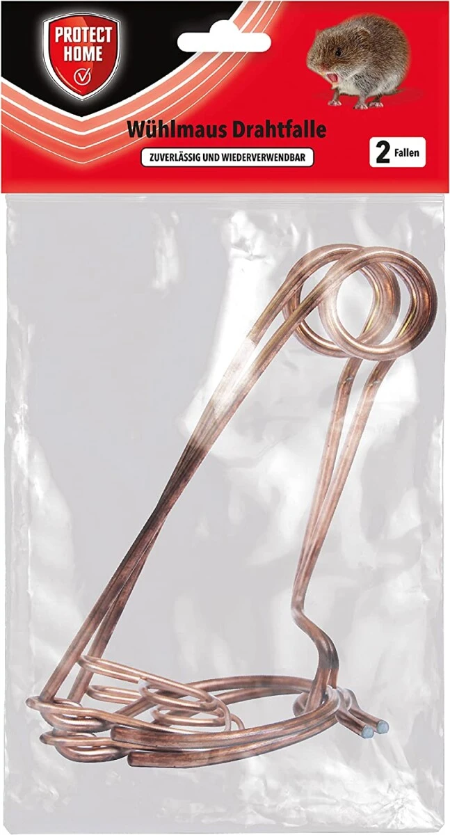 PROTECT HOME Wühlmaus Drahtfalle 2er Set – Bild 5