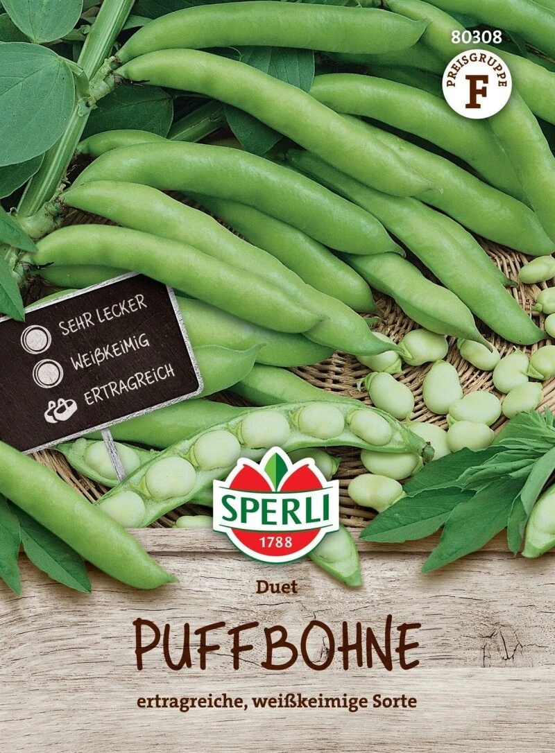 Puffbohne Duet, Ertragreiche Weißkeimige Sorte, Toleranzen Gegenüber Brennfleckenkrankheit – Bild 2