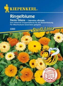 Ringelblume Fiesta Gitana | Ideal Für Mischkulturen | Nektarspender Für Nützlinge