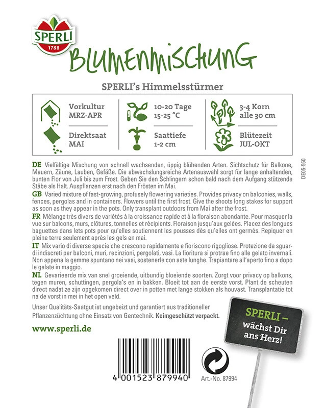 Schlingpflanzen Mischung Himmelsstürmer