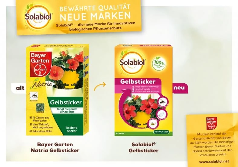 Solabiol Gelbsticker 10 Motiv-Sticker – Bild 2