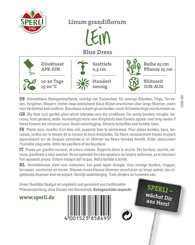 Staudenlein Blue Dress