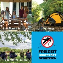 Thermacell Mückenabwehr Nachfüllpackung Für 48 Stunden (12 Wirkstoffplättchen Und 4 Gaskartuschen)