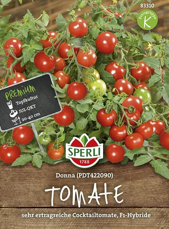 Tomate Donna F1 (Topftomate) – Bild 2