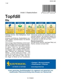 Topfdill Ella (Saatscheibe)