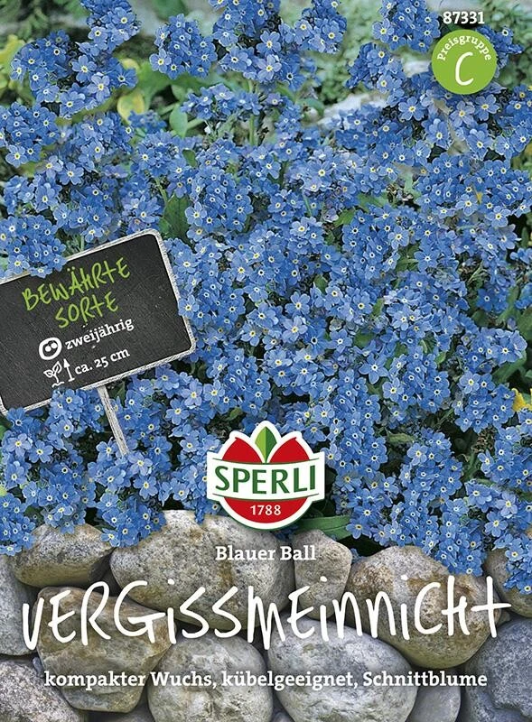 Vergißmeinnicht Blauer Ball