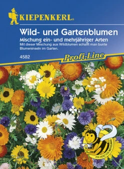 Wild- Und Gartenblumen Mischung Ein- Und Mehrjährig