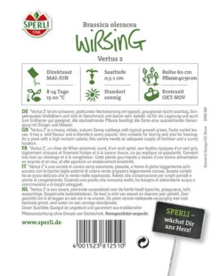 Wirsingkohl Vertus 2