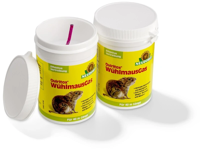 Wühlmausgas Neudorff 2 Kartuschen – Bild 2