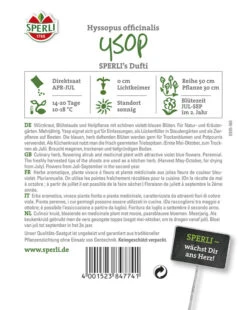 Ysop SPERLING´s Dufti