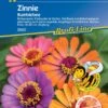 Zinnie Bumblebee, Blütenreicher Farbtupfer, Für Beete Und Kübel, Gute Schnittblume, Nektarspender