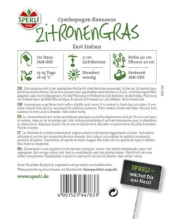 Zitronengras Sperlis "Lemon" East Indian